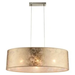 Globo Pendelleuchte AMY 60 W, L X B X H: 67 X 27 X 22 Cm, Nickel Matt, E27 -Beleuchtung 12 1696