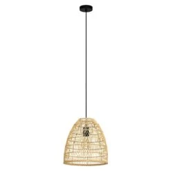 Eglo Pendelleuchte AYESGARTH 40 W, Schwarz, E27 -Beleuchtung 12 1701