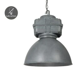 Home Sweet Home Pendelleuchte Rund Wanted Ø X H: 410 Mm X 170 Cm, Grau -Beleuchtung 12 1716