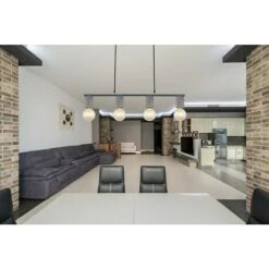 Globo Freddy Pendelleuchte 60 W, L X B X H: 80 X 65 X 120 Cm -Beleuchtung 12 1751