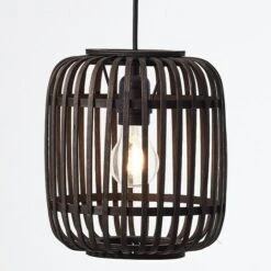 Brilliant Woodrow Pendelleuchte E27, 60 W, Schwarz 11 Brilliant Woodrow Pendelleuchte E27, 60 W, Schwarz -Beleuchtung 12 1768