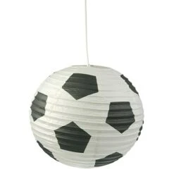 Niermann Pendelleuchte Rund Fußball Weiß/Schwarz -Beleuchtung 12 1775