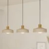 Eglo Pendelleuchte VALDIOLA 120 W, L X B X H: 93 X 23 X 11 Cm, Sand, E27, 3 Stk. -Beleuchtung 12 1787