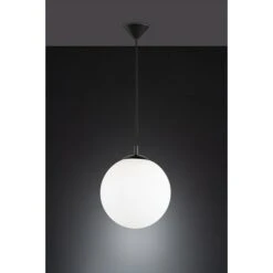 WOFI Pendelleuchte Point 60 W, L X B X H: 30 X 30 X 150 Cm, Schwarz, E27