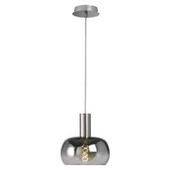 Honsel Leuchten Pendelleuchte Rund Brad 40 W, Nickel/Aluminium, E27 6 Honsel Leuchten Pendelleuchte Rund Brad 40 W, Nickel/Aluminium, E27 -Beleuchtung 12 1814