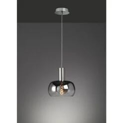 Honsel Leuchten Pendelleuchte Rund Brad 40 W, Nickel/Aluminium, E27 7 Honsel Leuchten Pendelleuchte Rund Brad 40 W, Nickel/Aluminium, E27 -Beleuchtung 12 1815