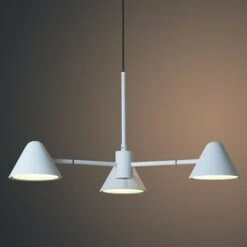 Lucide Devon LED-Pendelleuchte Höhe: 65 Cm, Weiß