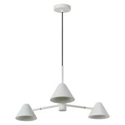 Lucide Devon LED-Pendelleuchte Höhe: 65 Cm, Weiß -Beleuchtung 12 1825