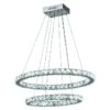 Tween Light LED-Pendelleuchte Rund Crystal Kaltweiß, Höhe: 128 Cm -Beleuchtung 12 1841