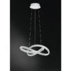 WOFI LED-Pendelleuchte Salo 28 W, L X B X H: 50 X 45 X 150 Cm, Weiß, Warmweiß