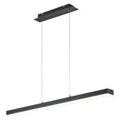 Reality Leuchten LED-Pendelleuchte Agano 132 W, L X B X H: 8 X 100 X 150 Cm, Schwarz -Beleuchtung 12 1903