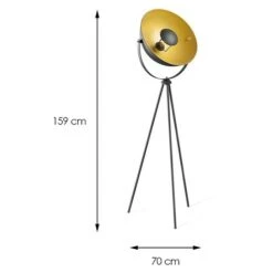 Home Sweet Home Fabriq Bow Stehleuchte Höhe: 159 Cm, Schwarz 12 Home Sweet Home Fabriq Bow Stehleuchte Höhe: 159 Cm, Schwarz -Beleuchtung 12 1920