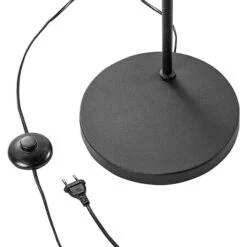 LED-Leseleuchte 60 W, Höhe: 140 Cm, Schwarz/Gold -Beleuchtung 12 1927