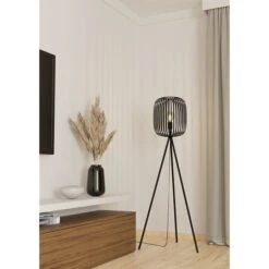 Eglo Romazzina Stehleuchte 40 W, Höhe: 140,5 Cm, Schwarz, E27 -Beleuchtung 12 1949