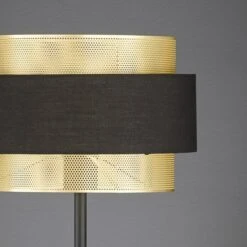 WOFI Grove Stehleuchte 40 W, Höhe: 174 Cm, Schwarz/Gold, E27 8 WOFI Grove Stehleuchte 40 W, Höhe: 174 Cm, Schwarz/Gold, E27 -Beleuchtung 12 1952