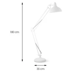 Home Sweet Home Job Stehleuchte Ø X H: 38 Cm X 1,8 M, Sandweiß -Beleuchtung 12 1976