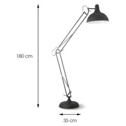 Home Sweet Home Job Stehleuchte Ø X H: 38 Cm X 1,8 M, Schwarz 12 Home Sweet Home Job Stehleuchte Ø X H: 38 Cm X 1,8 M, Schwarz -Beleuchtung 12 1996