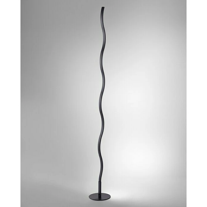 Paul Neuhaus LED-Stehleuchte Wave 29 W, Höhe: 120 Cm, Gold, Warmweiß 5 Paul Neuhaus LED-Stehleuchte Wave 29 W, Höhe: 120 Cm, Gold, Warmweiß – Bild 3