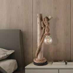 Home Sweet Home Tischleuchte Maritime 10 W, Beige 8 Home Sweet Home Tischleuchte Maritime 10 W, Beige -Beleuchtung 12 207