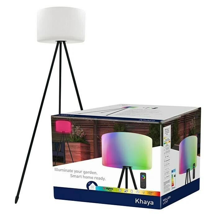 Müller-Licht Tint LED-Stehleuchte Khaya Höhe: 143 Cm, RGBW 6 Müller-Licht Tint LED-Stehleuchte Khaya Höhe: 143 Cm, RGBW – Bild 4