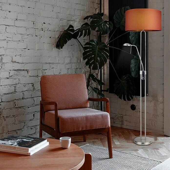 Home Sweet Home Lampenschirm Canvas 50 Cm, Spanish Red, Baumwolle, Rund 4 Home Sweet Home Lampenschirm Canvas 50 Cm, Spanish Red, Baumwolle, Rund – Bild 2