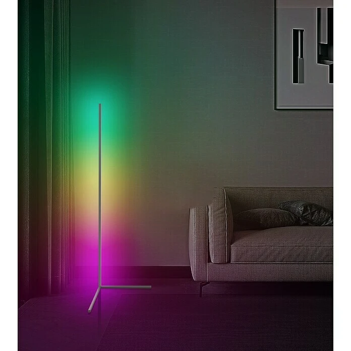 Tween Light LED-Stehleuchte Anzio 19 W, Höhe: 140 Cm, Weiß, RGB 3 Tween Light LED-Stehleuchte Anzio 19 W, Höhe: 140 Cm, Weiß, RGB