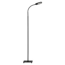 Beleuchtung 41 Briloner LED-Stehleuchte Höhe: 128 Cm, Schwarz