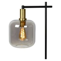 Lucide Stehleuchte Joanet 40 W, Höhe: 150 Cm, Grau, E27 7 Lucide Stehleuchte Joanet 40 W, Höhe: 150 Cm, Grau, E27 -Beleuchtung 12 2228