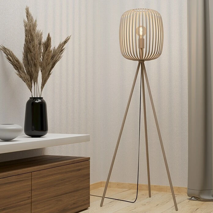 Eglo Romazzina Stehleuchte 40 W, Höhe: 140,5 Cm, Sand, E27 3 Eglo Romazzina Stehleuchte 40 W, Höhe: 140,5 Cm, Sand, E27