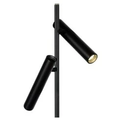 Lucide Stehleuchte Philon Höhe: 140 Cm, Schwarz, Anzahl Leuchtmittel: 2 -Beleuchtung 12 2255