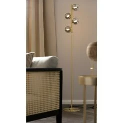 Lucide Tycho Stehleuchte Höhe: 154 Cm, Gold