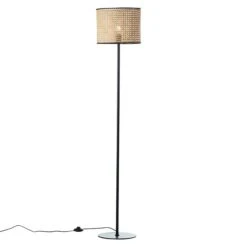Brilliant Wiley Stehleuchte 60 W, Höhe: 154 Cm, Schwarz, E27