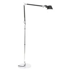 Artemide Stehleuchte Tolomeo Terra Höhe: 226 Cm, Farbe Gehäuse: Schwarz