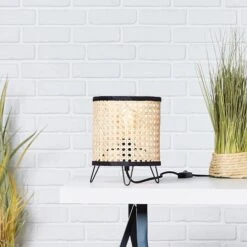 Brilliant Wiley Tischleuchte 60 W, Schwarz, E27