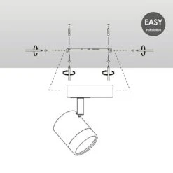 Home Sweet Home LED-Wandstrahler Manu 5,8 W, L X B X H: 9,5 X 9,5 X 15 Cm, Sandschwarz, Warmweiß 12 Home Sweet Home LED-Wandstrahler Manu 5,8 W, L X B X H: 9,5 X 9,5 X 15 Cm, Sandschwarz, Warmweiß -Beleuchtung 12 2351