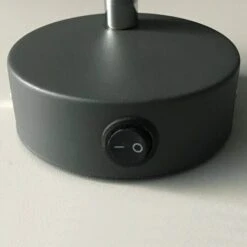 Honsel Leuchten Wandleuchte Rund Ran 40 W, Grau/Nickel, E14 -Beleuchtung 12 2354