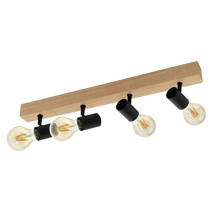 Eglo Townshend 3 Deckenstrahler 240 W, L X B X H: 63 X 5 X 5 Cm, Schwarz, E27 3 Eglo Townshend 3 Deckenstrahler 240 W, L X B X H: 63 X 5 X 5 Cm, Schwarz, E27