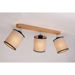 Britop Lighting Linoir Deckenstrahler 25 W, L X B X H: 67 X 13 X 25 Cm, Schwarz, E27, 3 Stk.