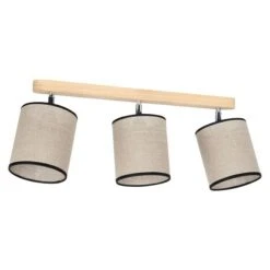 Britop Lighting Linoir Deckenstrahler 25 W, L X B X H: 67 X 13 X 25 Cm, Schwarz, E27, 3 Stk. -Beleuchtung 12 2369