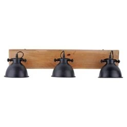 LeuchtenDirekt Samia Deckenstrahler 120 W, L X B X H: 74 X 15 X 22,5 Cm, Schwarz, E14