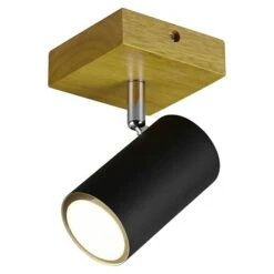 Trio Leuchten Deckenstrahler 15 W, L X B X H: 12 X 9 X 16 Cm, Schwarz, GU10, 1 Stk.