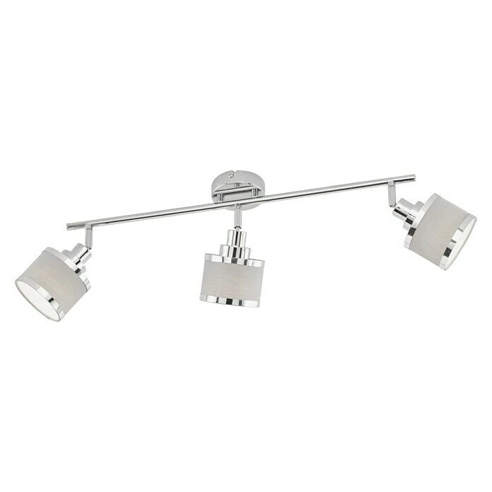 WOFI Deckenstrahler Alexia 84 W, L X B X H: 62,2 X 10 X 21,5 Cm, Chrom, E14, 3 Stk. 4 WOFI Deckenstrahler Alexia 84 W, L X B X H: 62,2 X 10 X 21,5 Cm, Chrom, E14, 3 Stk. – Bild 2