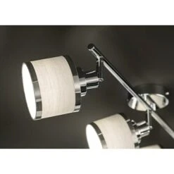 WOFI Deckenstrahler Alexia 84 W, L X B X H: 62,2 X 10 X 21,5 Cm, Chrom, E14, 3 Stk. 8 WOFI Deckenstrahler Alexia 84 W, L X B X H: 62,2 X 10 X 21,5 Cm, Chrom, E14, 3 Stk. -Beleuchtung 12 2421