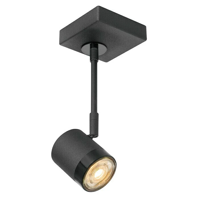 Home Sweet Home LED-Wandstrahler Manu 5,8 W, L X B X H: 9,5 X 9,5 X 25 Cm, Sandschwarz, Warmweiß 3 Home Sweet Home LED-Wandstrahler Manu 5,8 W, L X B X H: 9,5 X 9,5 X 25 Cm, Sandschwarz, Warmweiß