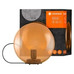 Ledvance Deko-Tischleuchte BUBBLE L X B X H: 25 X 25 X 245 Cm, Orange, E27 -Beleuchtung 12 246