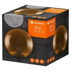 Ledvance Deko-Tischleuchte BUBBLE L X B X H: 25 X 25 X 245 Cm, Orange, E27 -Beleuchtung 12 247