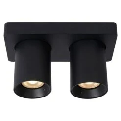 Lucide Deckenstrahler Nigel 10 W, L X B X H: 20 X 10 X 11,5 Cm, Schwarz, GU10 -Beleuchtung 12 2489