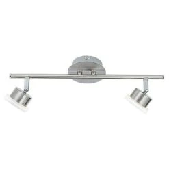 Paul Neuhaus LED-Deckenstrahler Nana 10 W, Nickel Matt, Weiß, Warmweiß