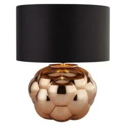 Searchlight Deko-Tischleuchte L X B X H: 35 X 35 X 30 Cm, Schwarz, E27