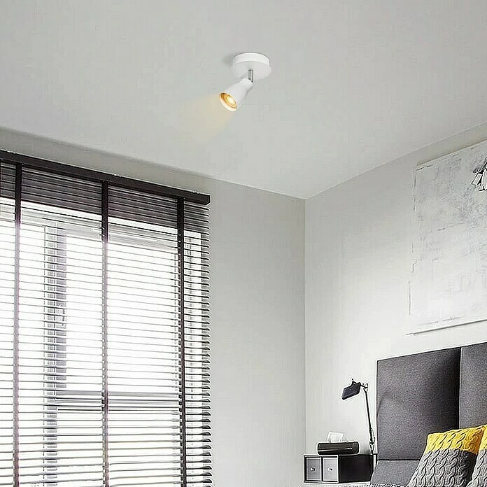 Home Sweet Home LED-Deckenstrahler Rund Alba 5,8 W, Ø X H: 11,5 X 13,5 Cm, Weiß, Warmweiß 4 Home Sweet Home LED-Deckenstrahler Rund Alba 5,8 W, Ø X H: 11,5 X 13,5 Cm, Weiß, Warmweiß – Bild 2